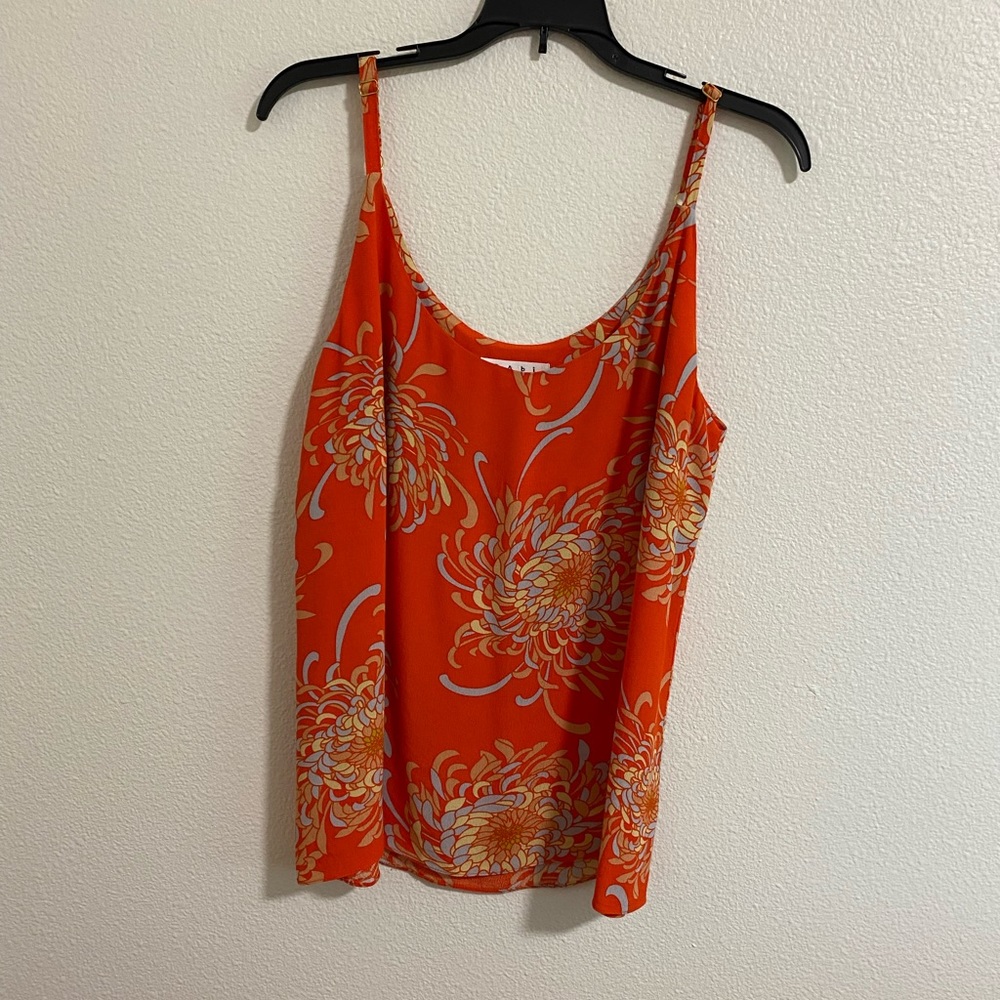 Orange Cabi Tank with Spaghetti Straps